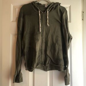 Camo Light Weight Pullover Hoodie Top
